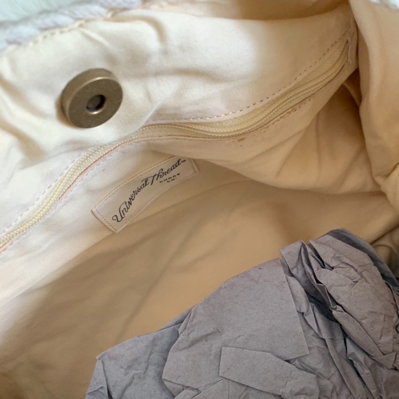 *NWT Cream Summer Woven Bag NWT - Picture 6 of 7